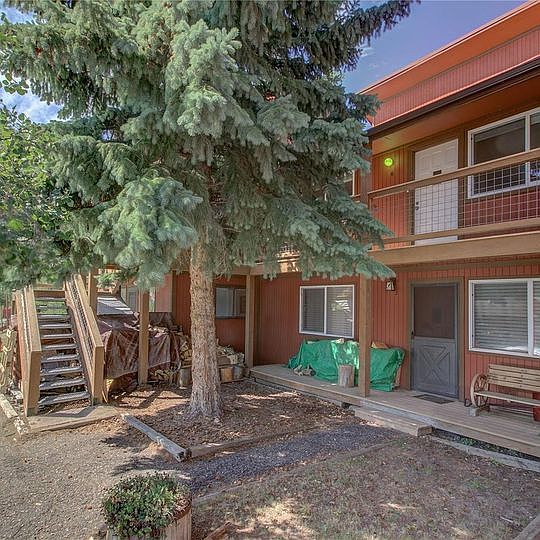 Condo entry on the second floor.