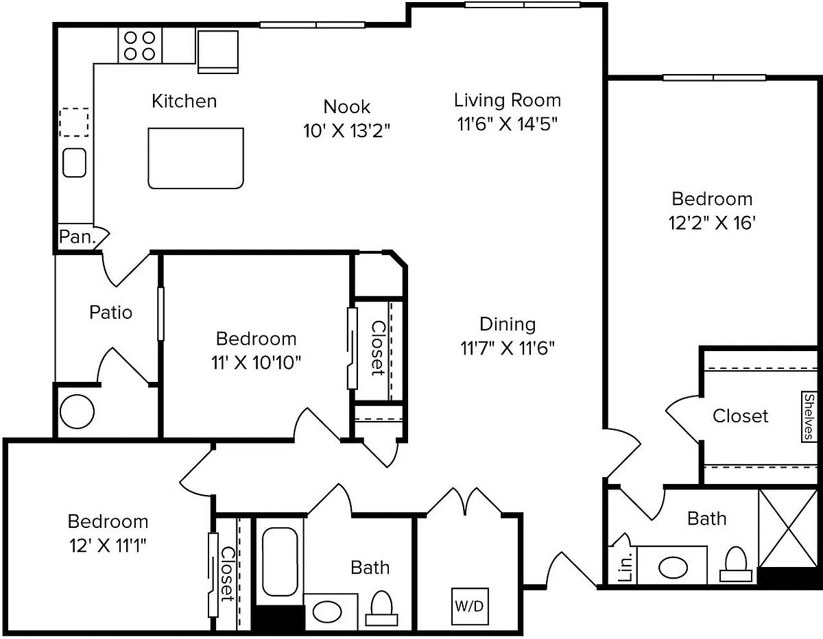 Floor plan C6A