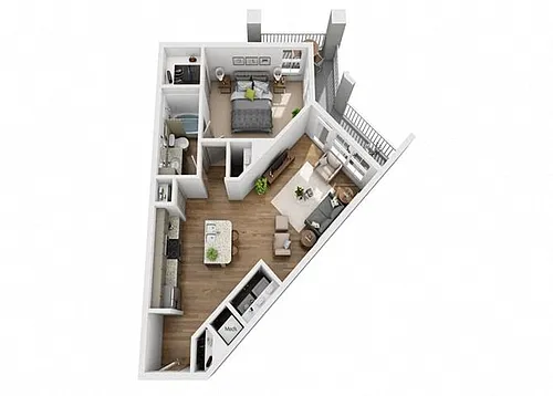 Floor plan The Collins