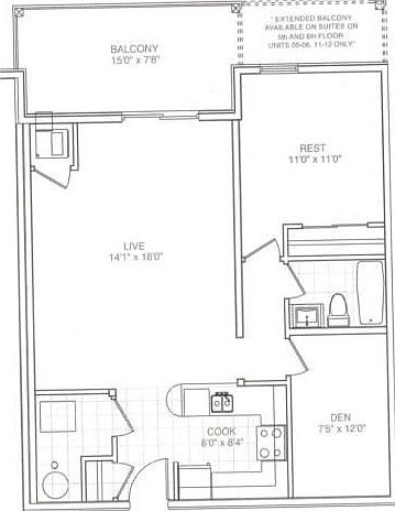 2nd image of 302 Essa Rd #511