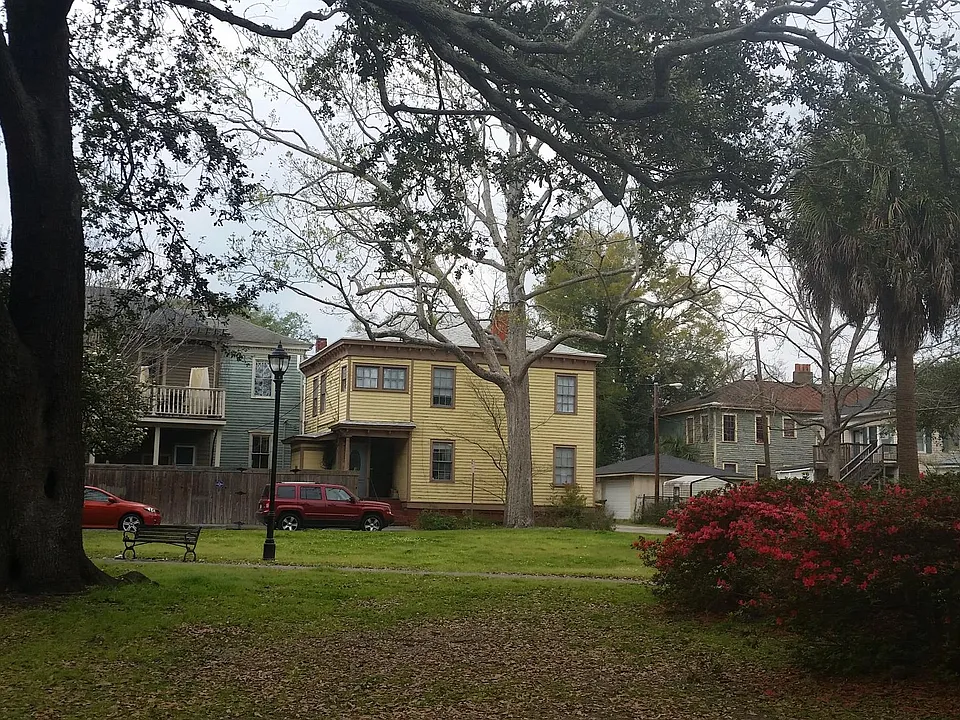View of Duplex from Dixon Park across Java Place
