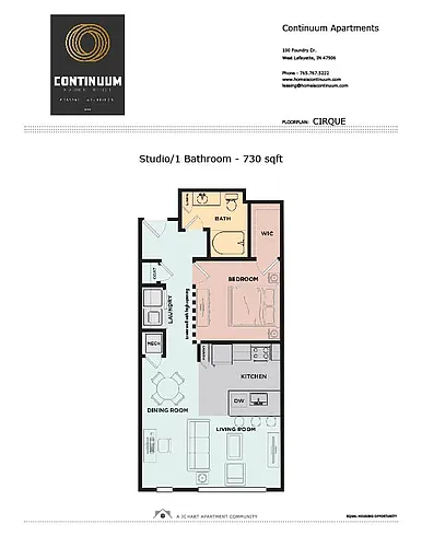 Floor plan Cirque S3