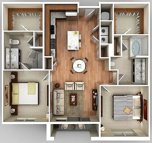 Floor plan 2A2