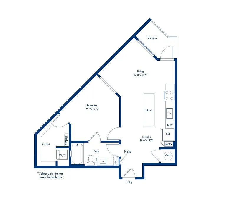 Floor plan A13