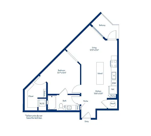 Floor plan A13