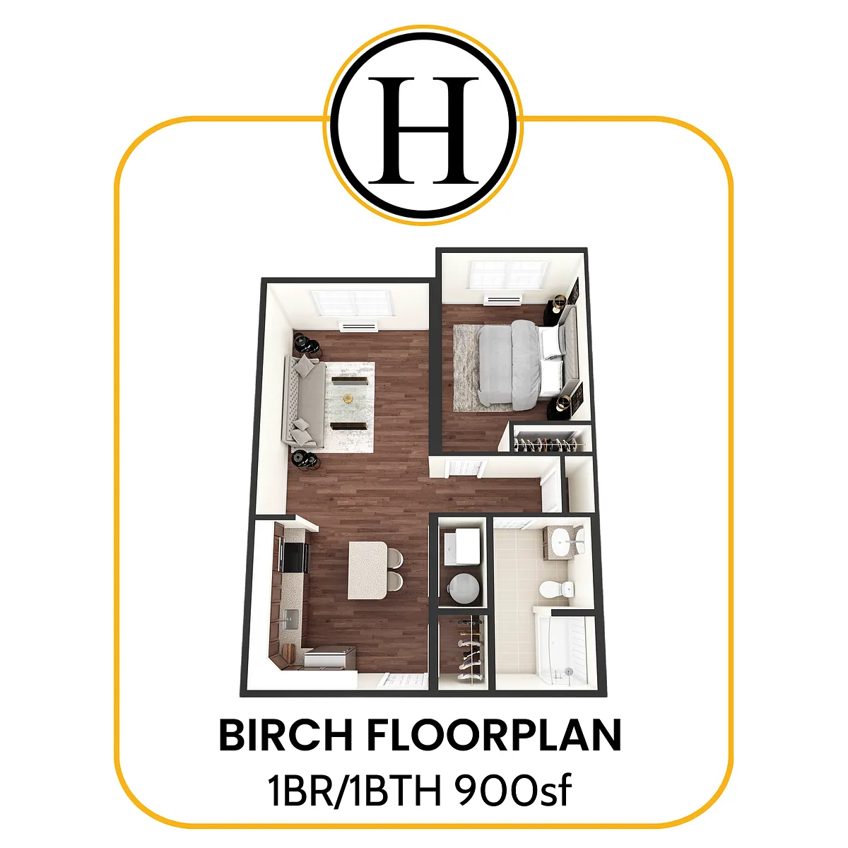 Floor plan Birch
