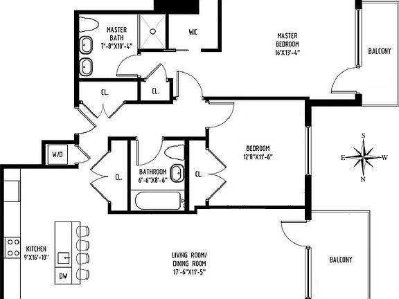 2nd image of 100 W 107th St APT 6B
