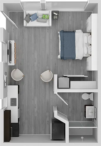 Floor plan Studio