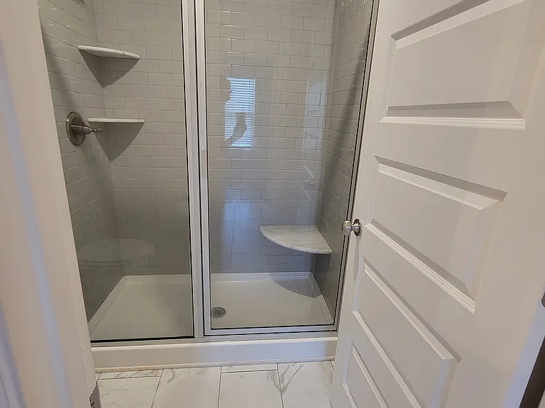 Master shower