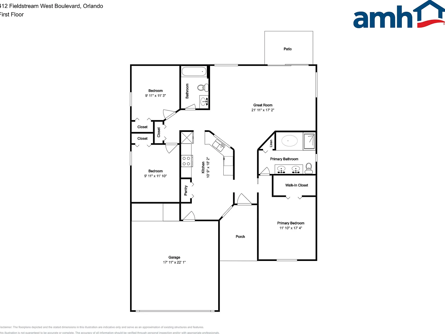 3 bed, 2.0 bath, 1331 sqft, $2,350 — Photo 2