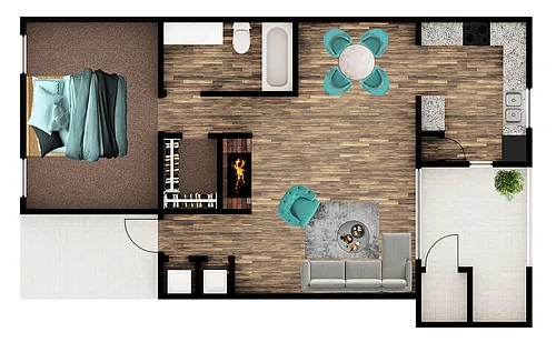 Floor plan Sparrow