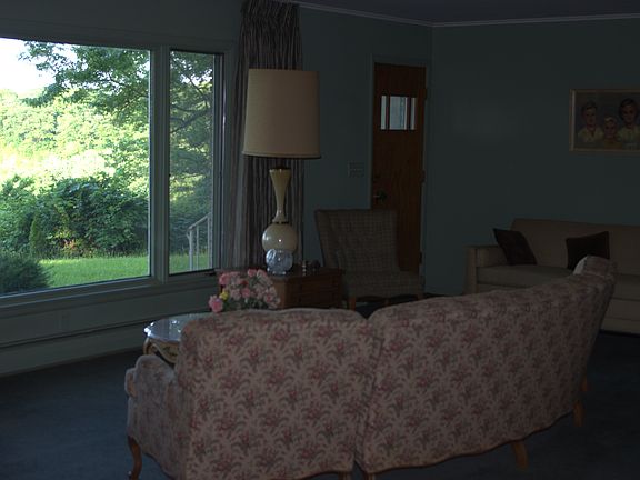 Living room with view