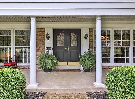 Large covered front porch