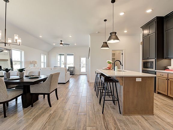 Example of Staged Boston floor plan - Features and Finishes may vary based on product availability