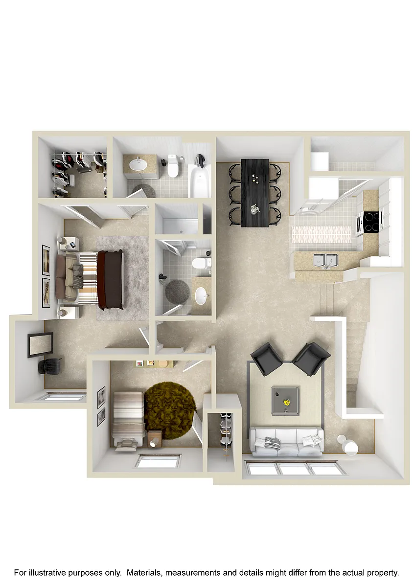 Floor plan B3