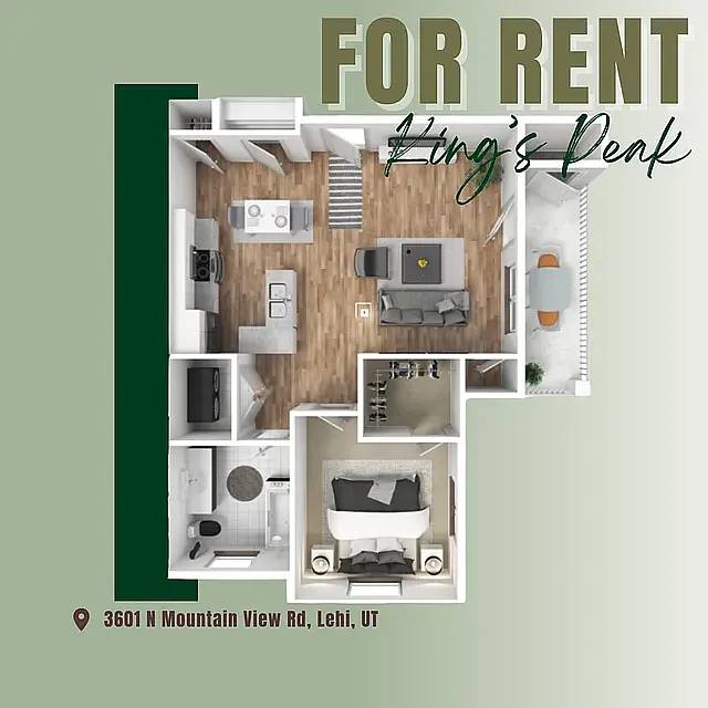 Floor plan Kings Peak