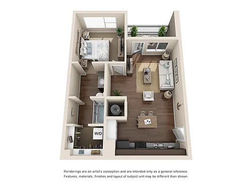 Floor plan A1B