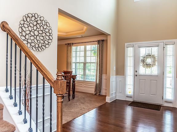 Two story foyer