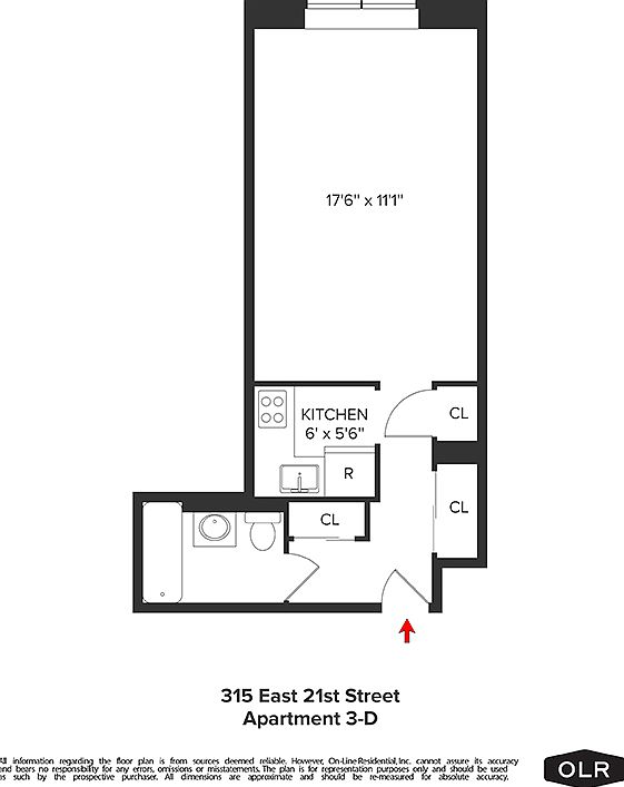 2nd image of 315 E 21st St APT 7D