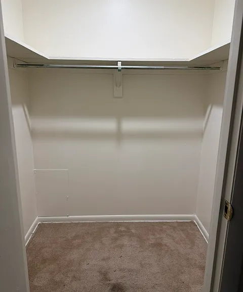 Master bedroom closet