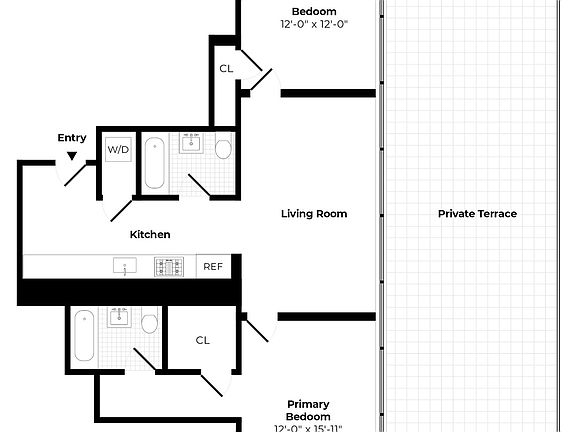 2nd image of 47-09 5th St #2B
