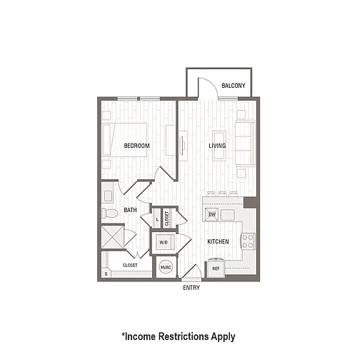 Floor plan A2a.P8