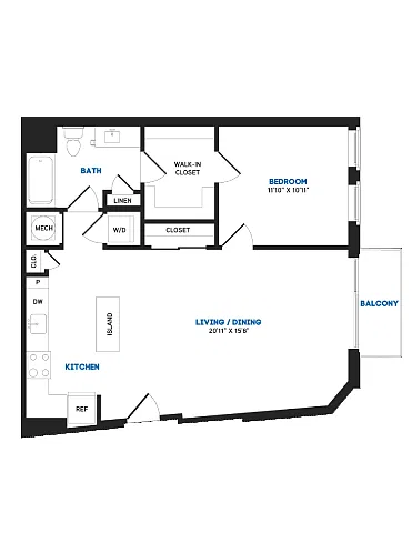 Floor plan A32A - Chase