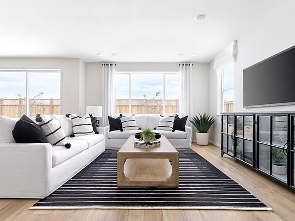 Open living room