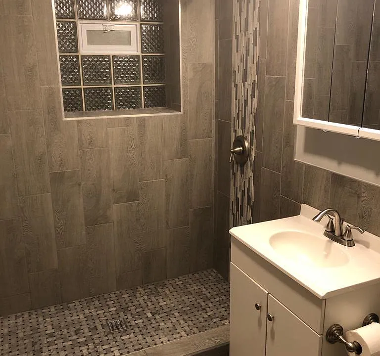 Brand new bathroom!