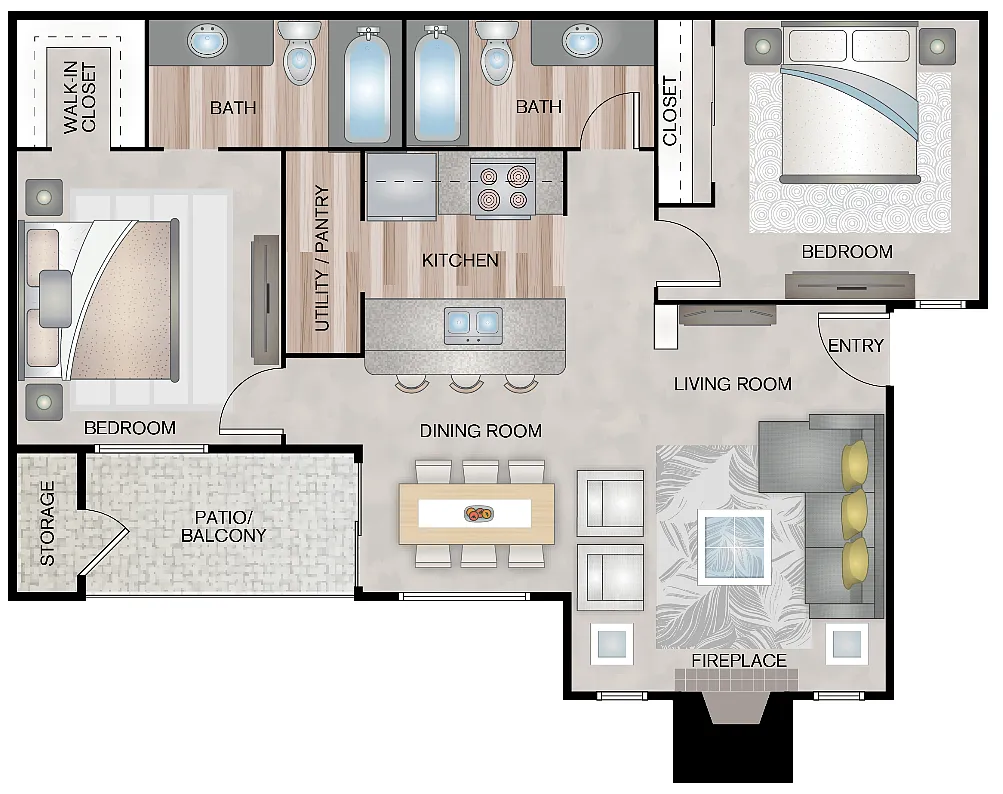 Floor plan Monet