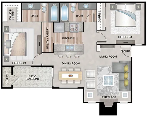 Floor plan Monet
