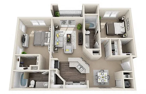 Floor plan B1 - The Kennedy