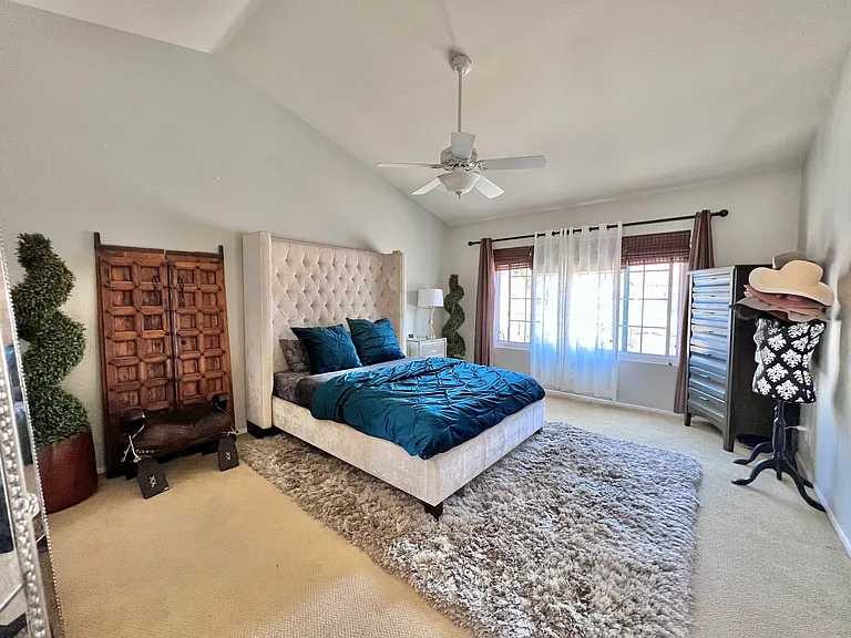 This is a staged view of the Primary (Master) Bedroom.
