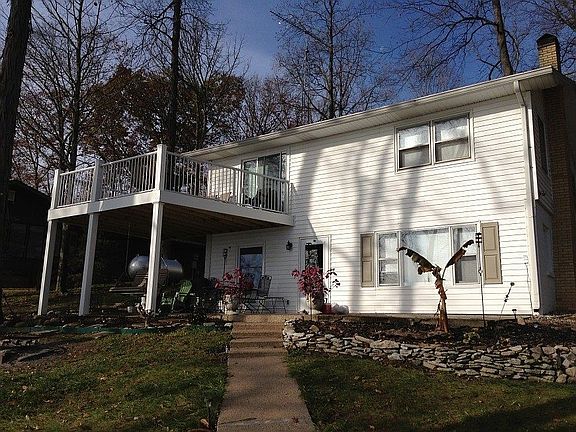 Deck and lower patio