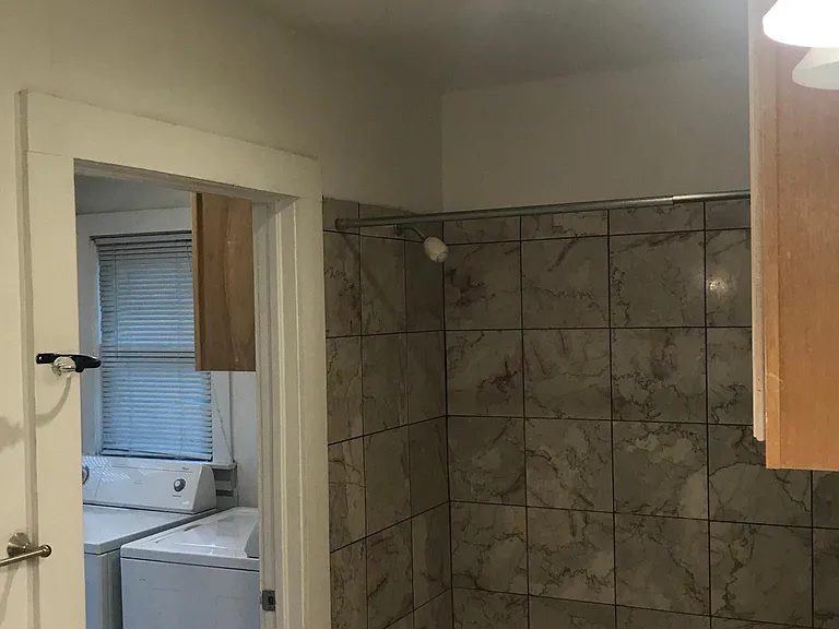 Master bath and laundry room
