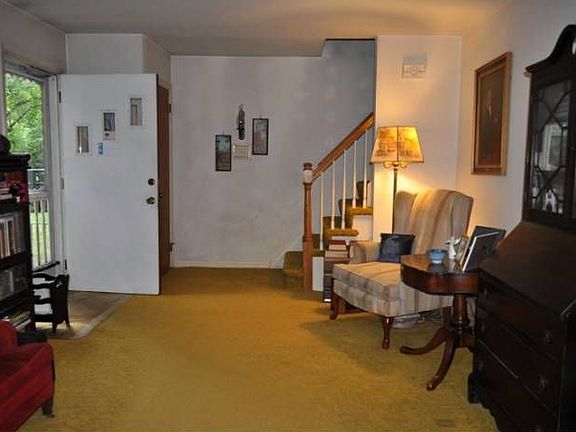 L.R., Front Door & Stairs