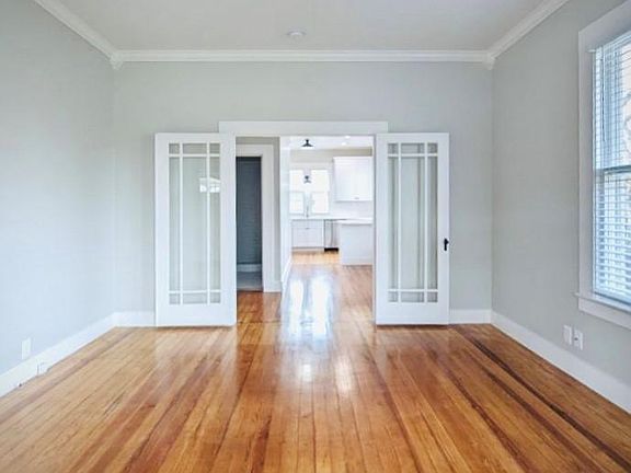 Living Room - French Doors Leading to Dining Room