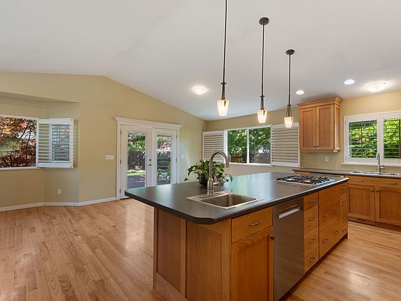 The great room -- the heart of the home. Two new Bosch dishwashers make entertaining easier.