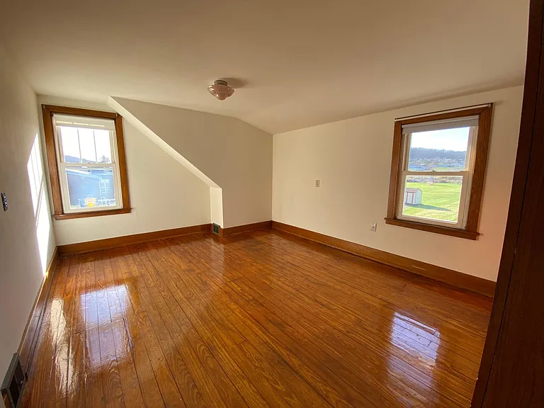 3rd Bedroom. Restored Hardwood floors, includes large closet.