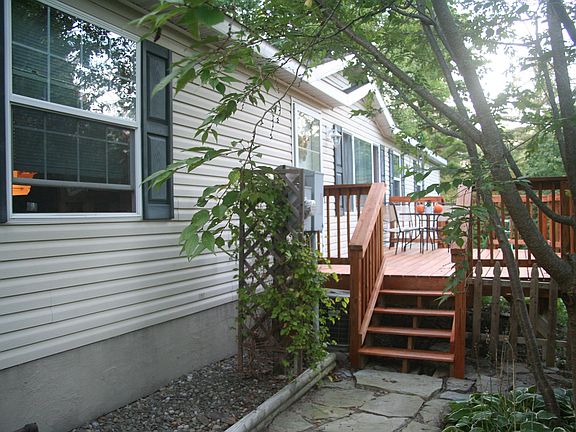 Main entrance/new deck