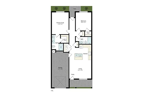 Floor plan Caraway