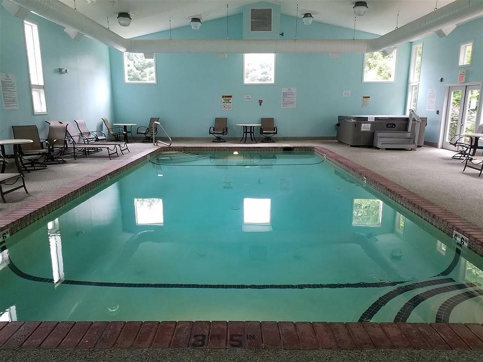 Indoor heated pool and hot tub