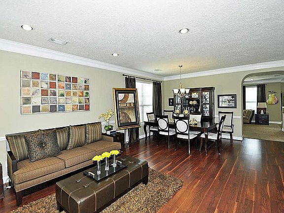 Formal living has laminate floors & has lots of natural light!