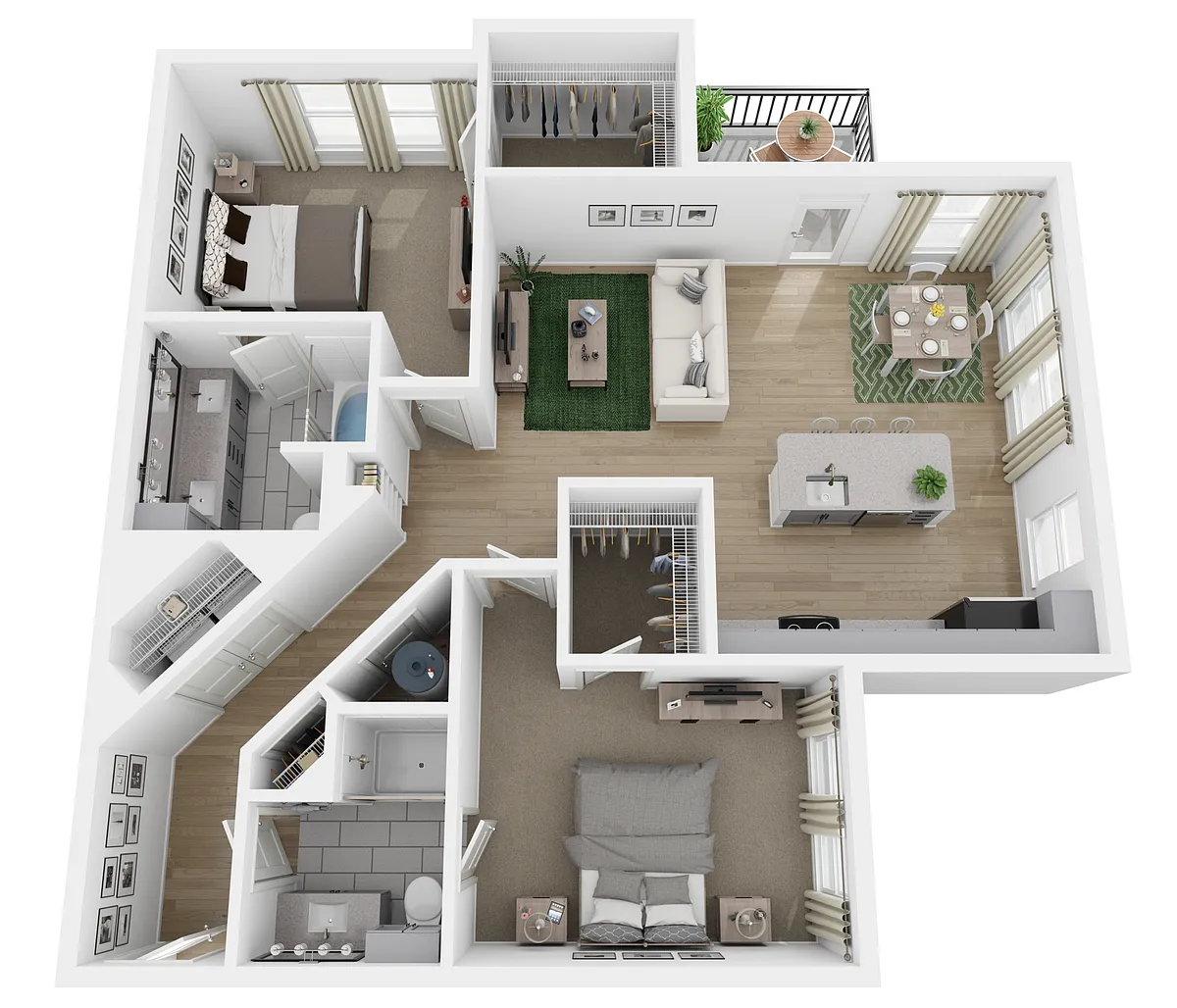 Floor plan B2