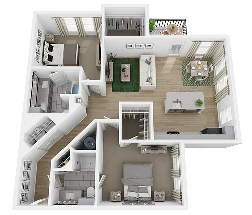 Floor plan B2
