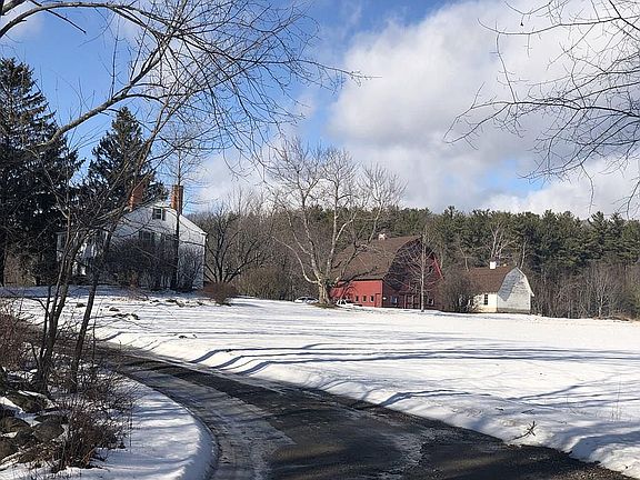 Currier and Ives like farm
