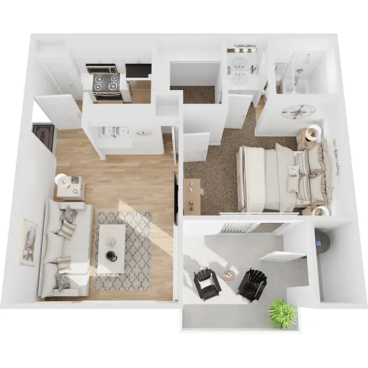 Floor plan E1