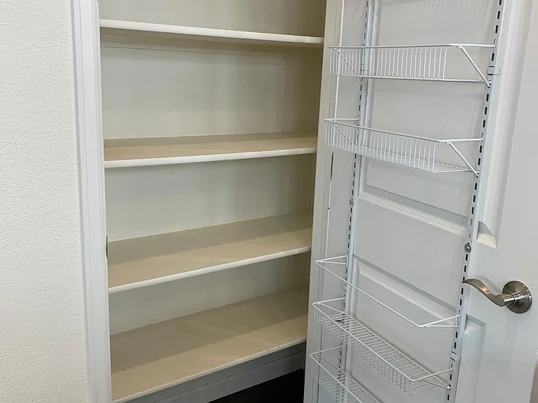 Spacious pantry