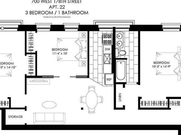 2nd image of 700 W 178th St APT 22