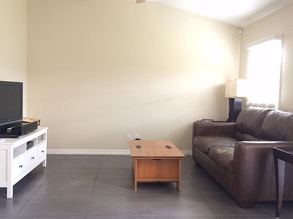 Living Room with vaulted ceiling
